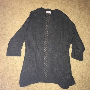 Olive green cardigan